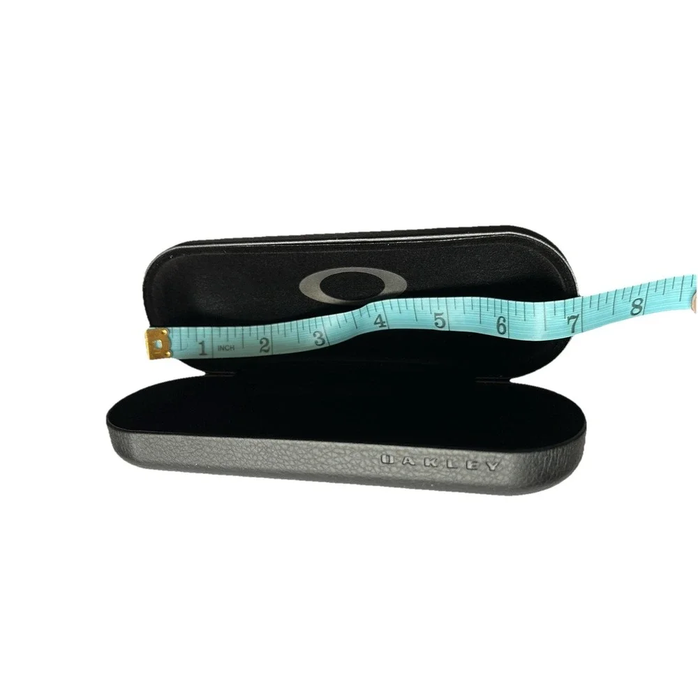 Cool Convenient Travel Black Faux Leather Oakley Hard Shell Glasses Eyewear Case